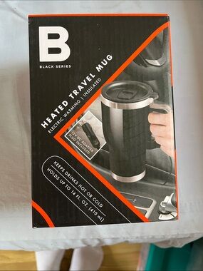 Heated Travel Mug - Black